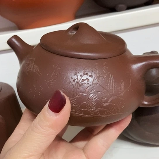 全手工制作宜兴紫砂壶