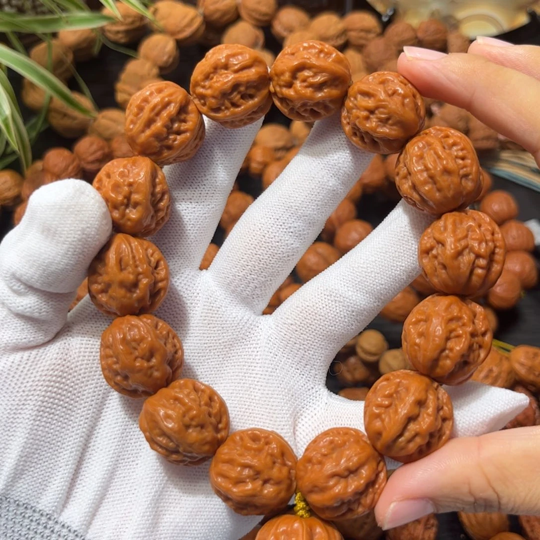 吊坠桃核龙脊纹粗筋