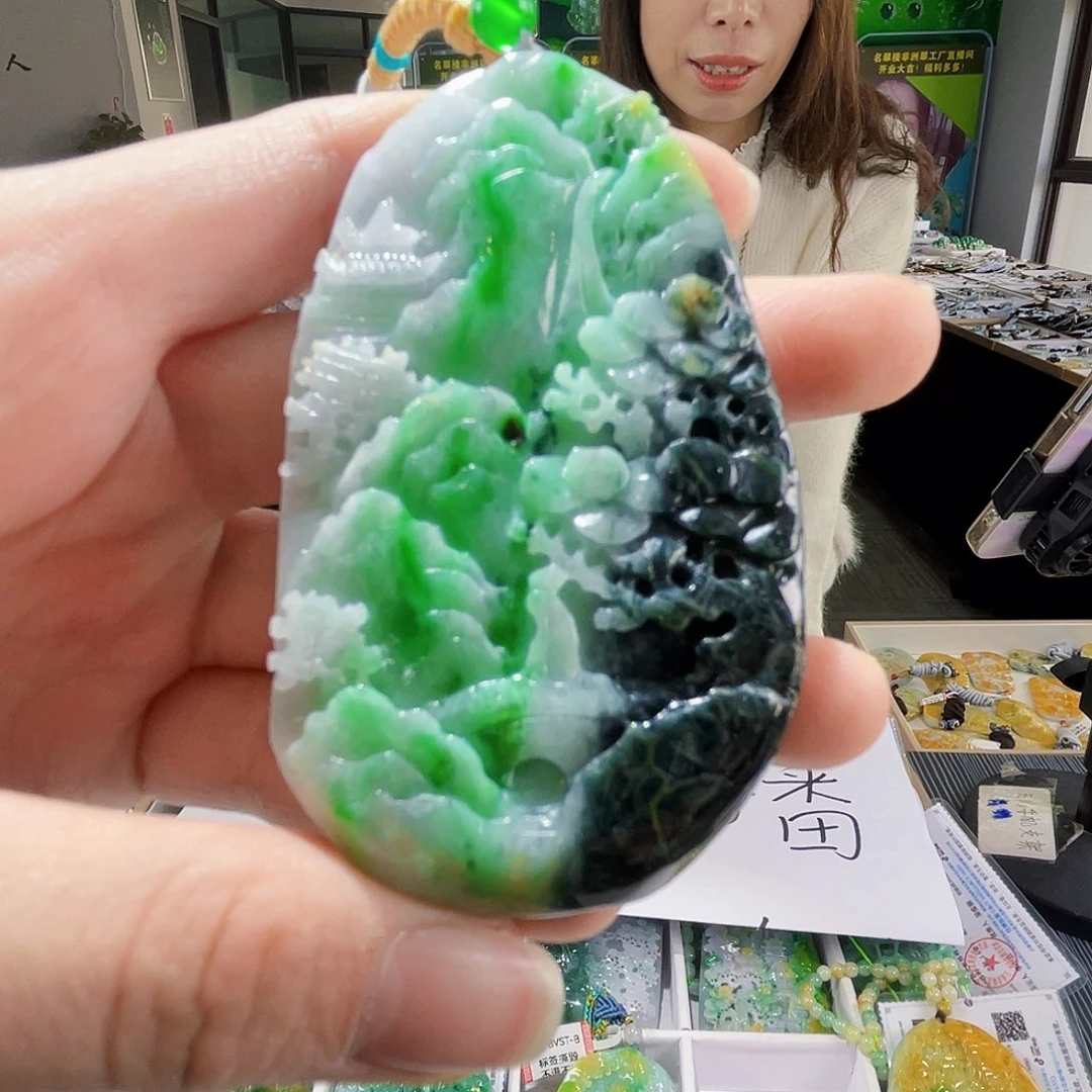 颈饰未镶嵌翡翠翡翠