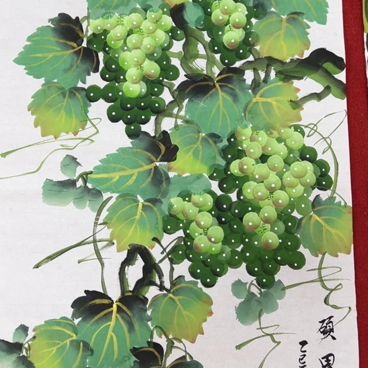 竖款潮汇书出艺术作品