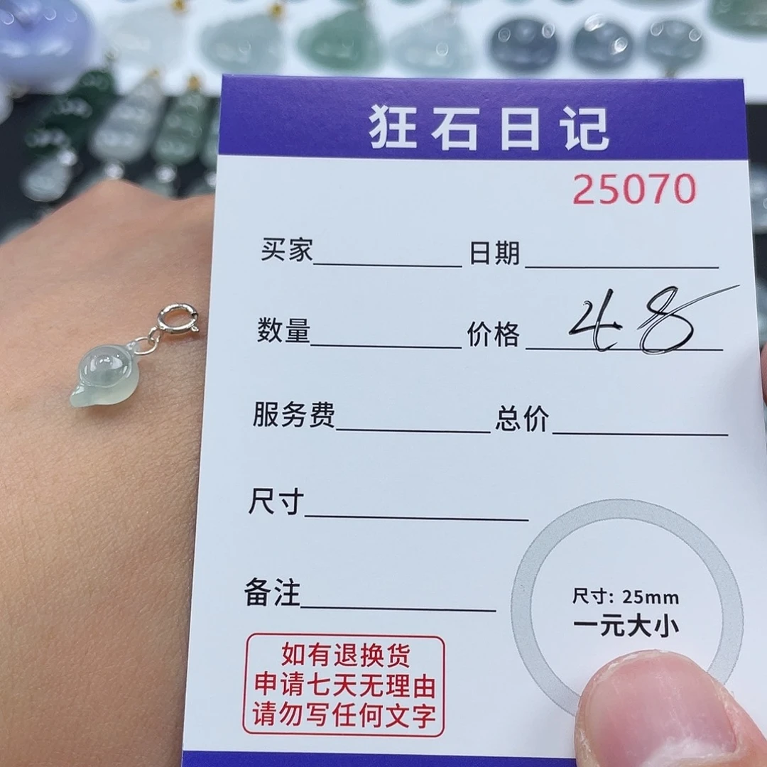 翡翠银S925镶嵌颈饰