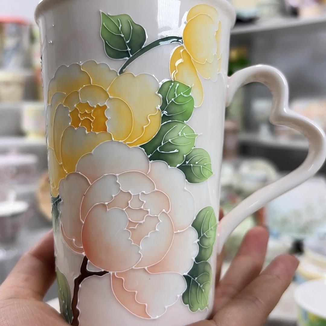 *****手绘创意高温釉下彩陶瓷