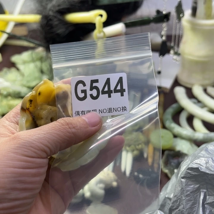 蛇纹石玉发饰合金*️***