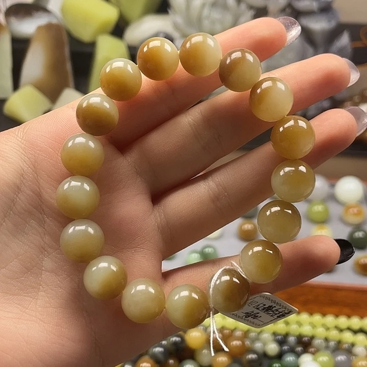 和田玉（糖玉）未镶嵌手链