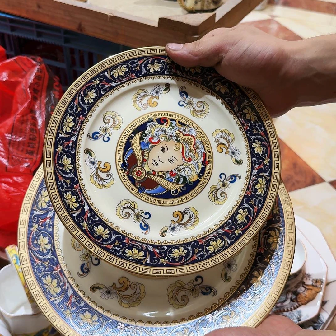 瓷片春***?陶瓷工艺品展览骨瓷作品包邮