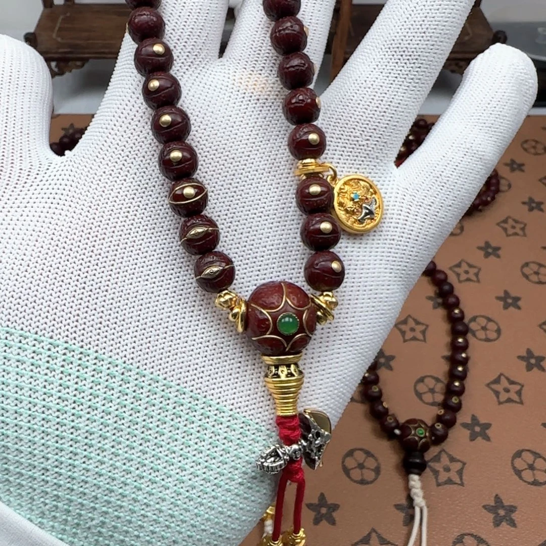 凤眼菩提吊坠凤眼金钉手持8.8加配