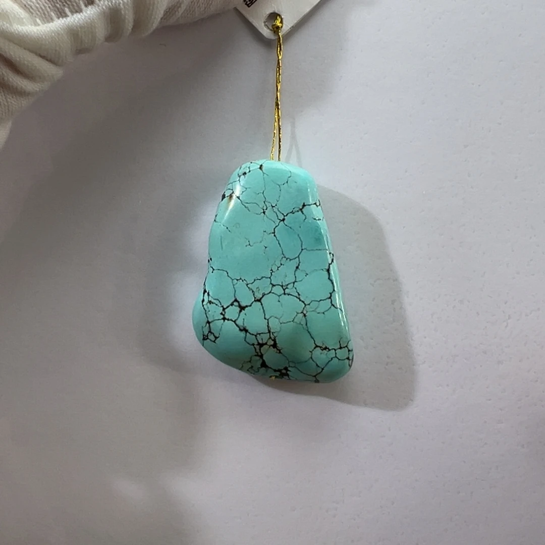 绿松石未镶嵌挂件