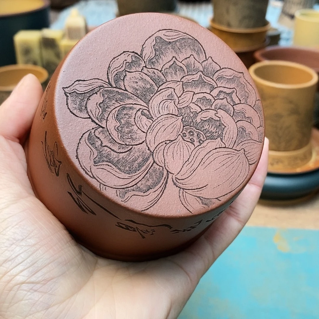 茶杯紫砂宜兴紫砂杯