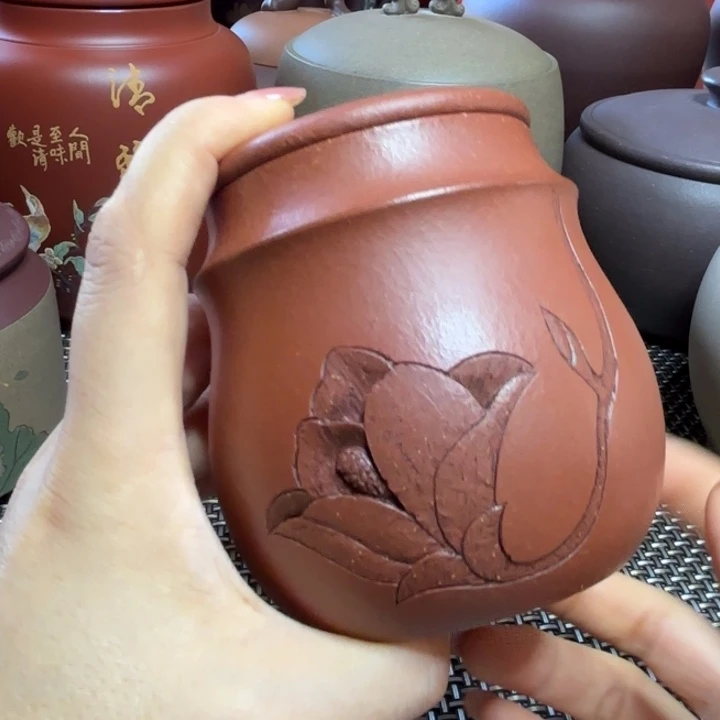 紫砂茶叶罐中高端紫砂茶叶罐