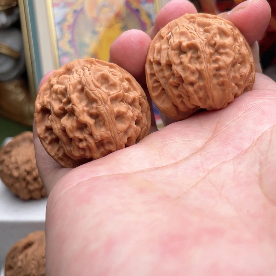 把件文玩核桃苹果园1号38