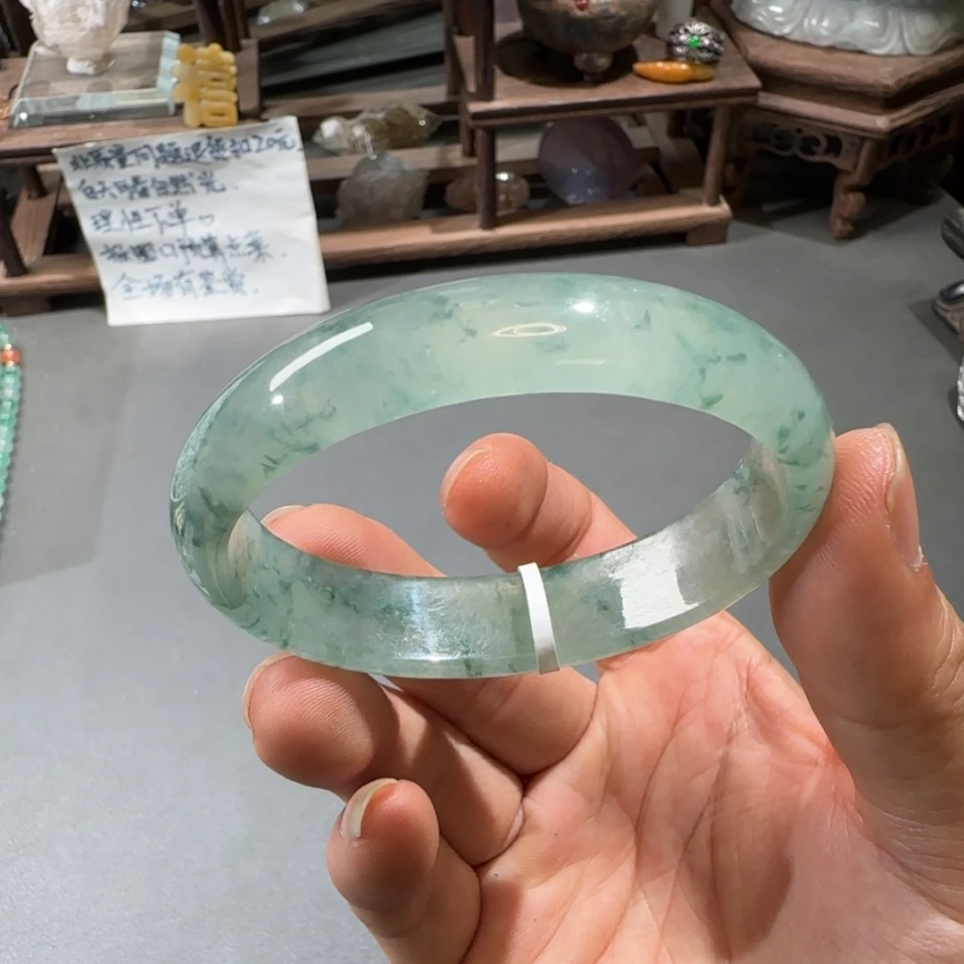 翡翠手镯未镶嵌54.7贵妃