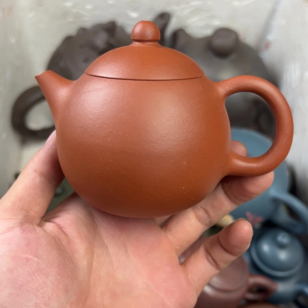 茶壶紫砂宜兴原矿紫砂壶240毫升容量