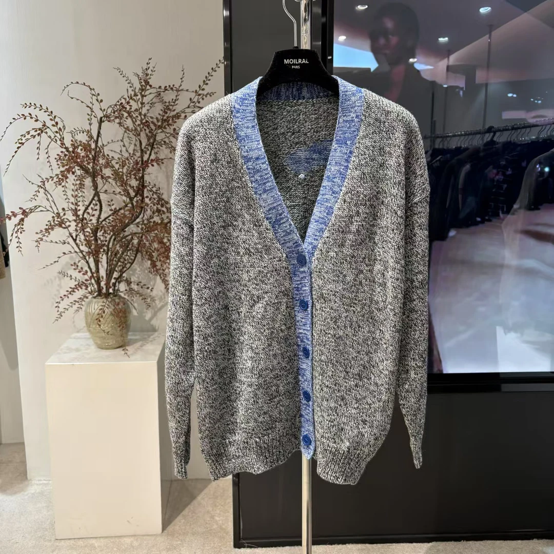 时尚百搭春秋针织开衫087