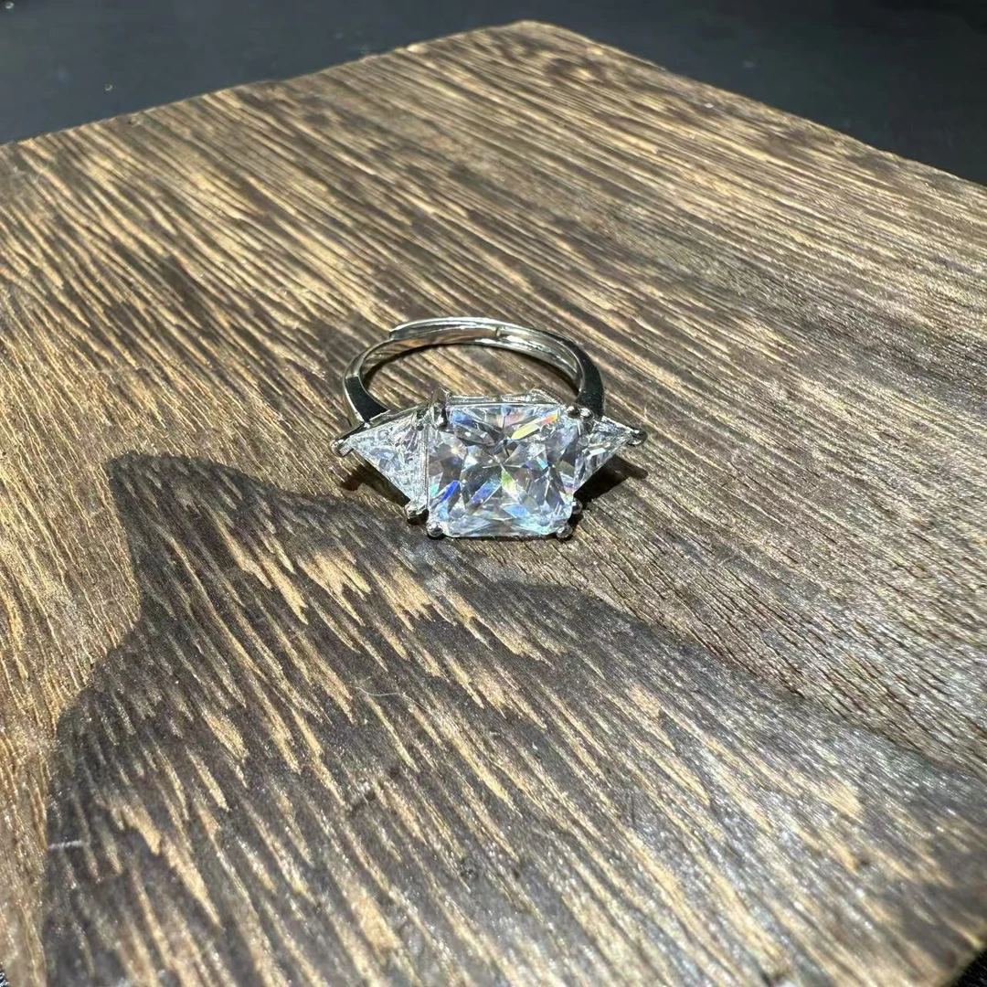 【送运费险+国检证书】铂金钻石戒指 - 971