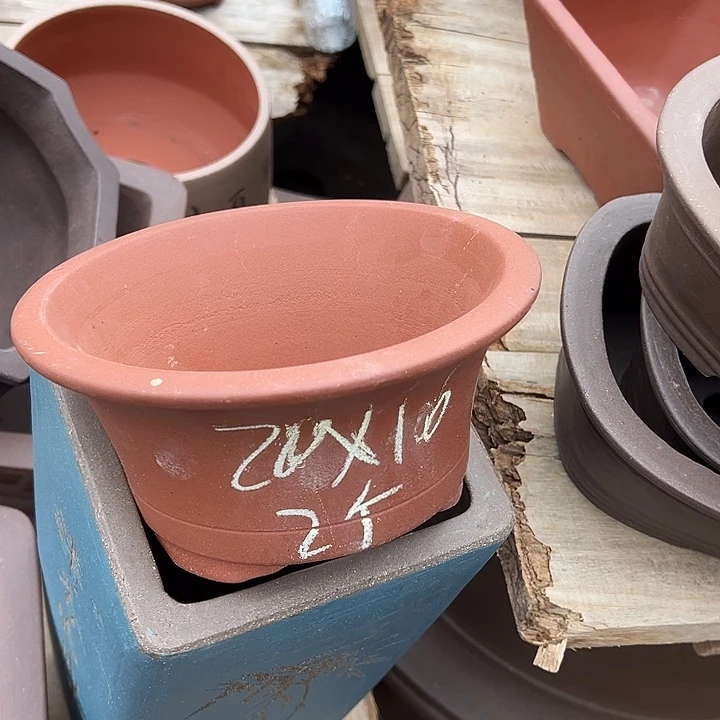 紫砂花盆透气花盆