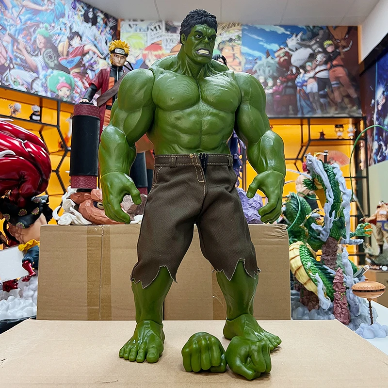 【地台哥】绿巨人42cm漫威复仇者联盟模型玩偶GK手办桌面摆件送孩子