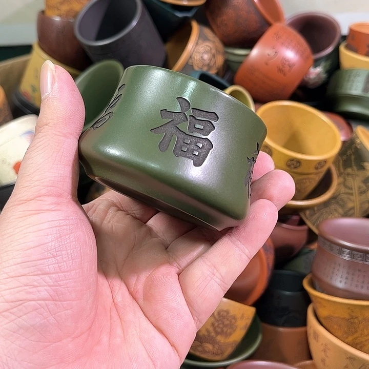 茶杯紫砂全手工紫砂主人杯