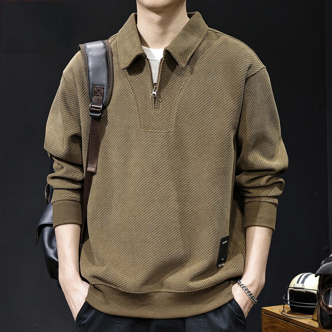 MR.MUDI/穆迪先生2025新款男士卫衣春秋款潮牌宽松休闲长袖上衣