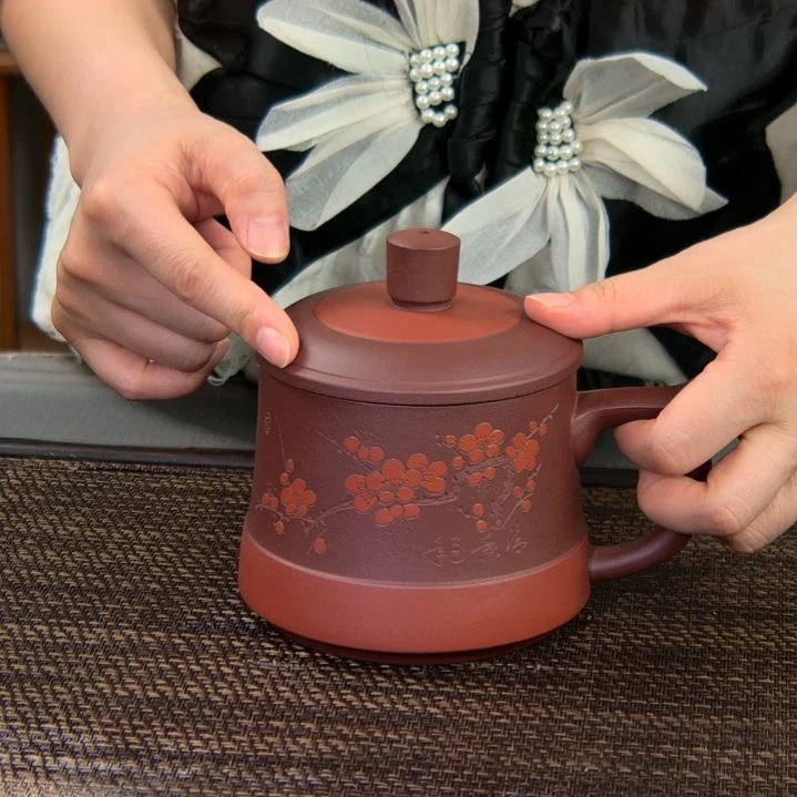 茶杯紫砂高货放漏