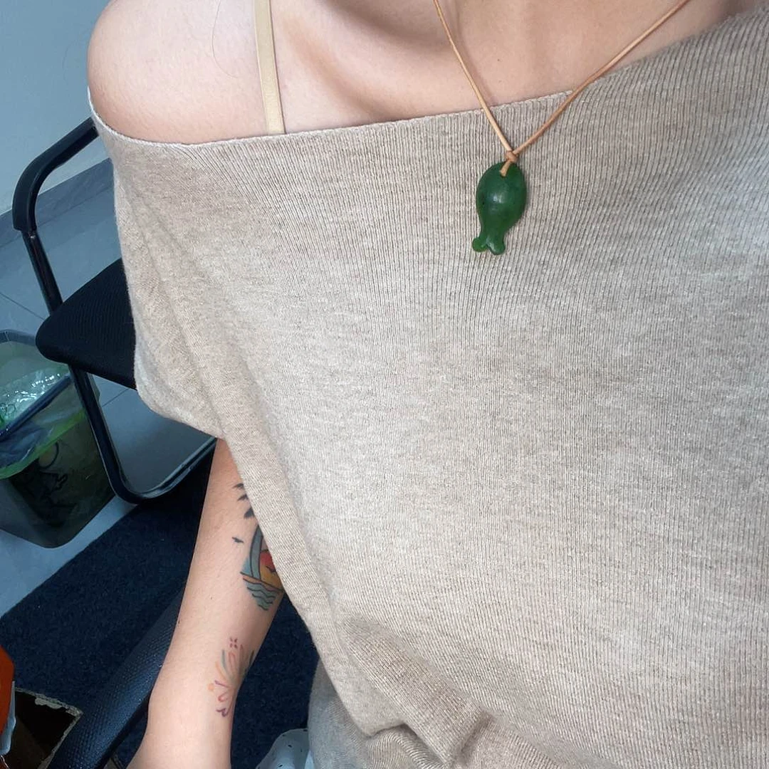 和田玉未镶嵌颈饰大*?