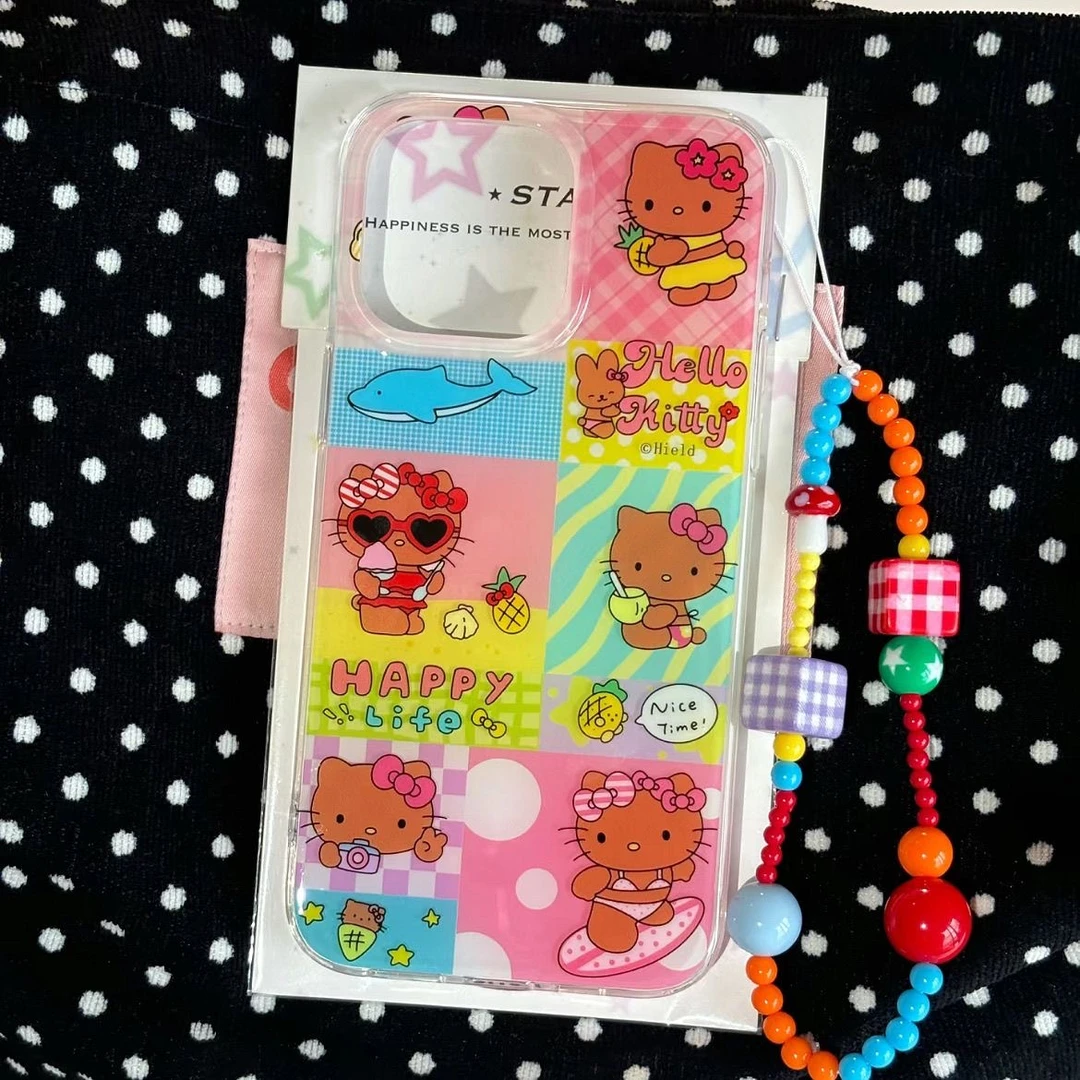 彩色方格适用苹果16/15手机壳iphone13pro12女14小米oppo华为vivo