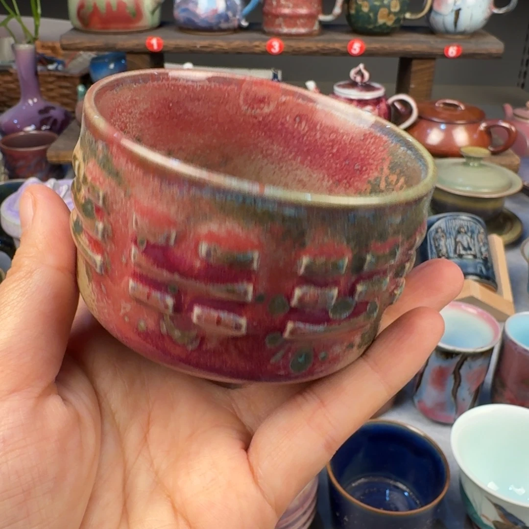 瓷片钧瓷单杯钧瓷单杯钧瓷单杯