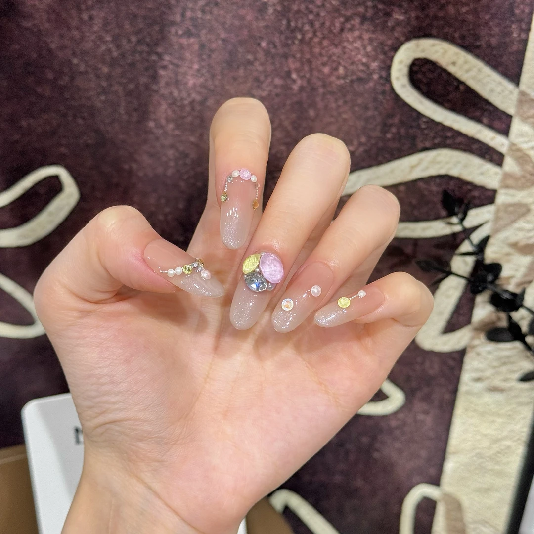 丹蜜琳  【春分】  华子款  纯手工轻奢高级订制穿戴甲