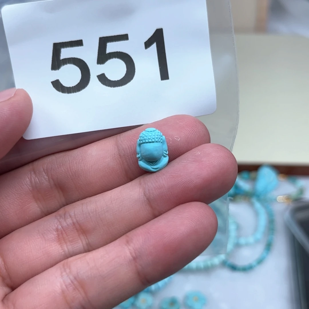 未镶嵌绿松石珠宝奇石