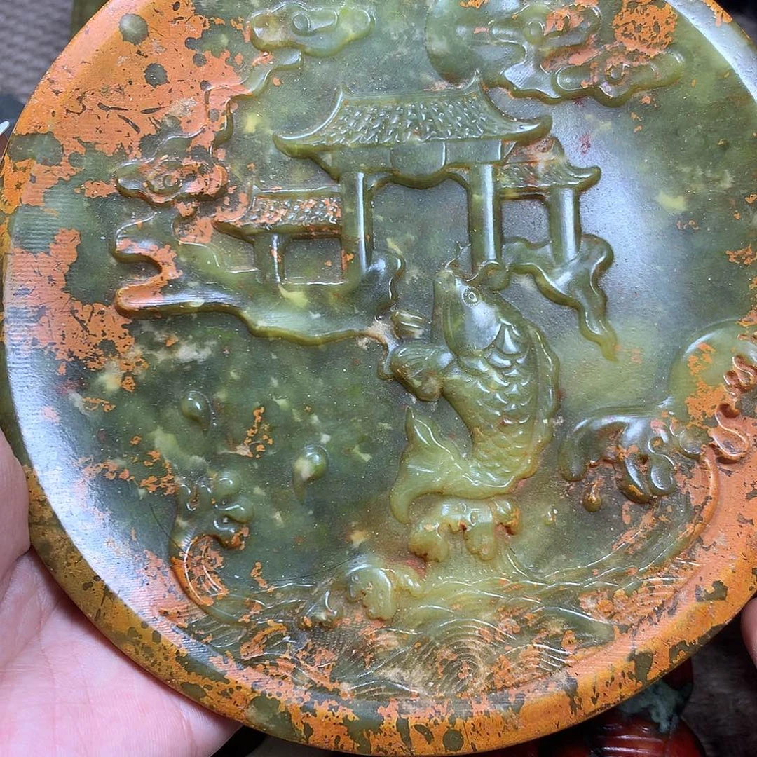 白玉菩提吊坠挂件