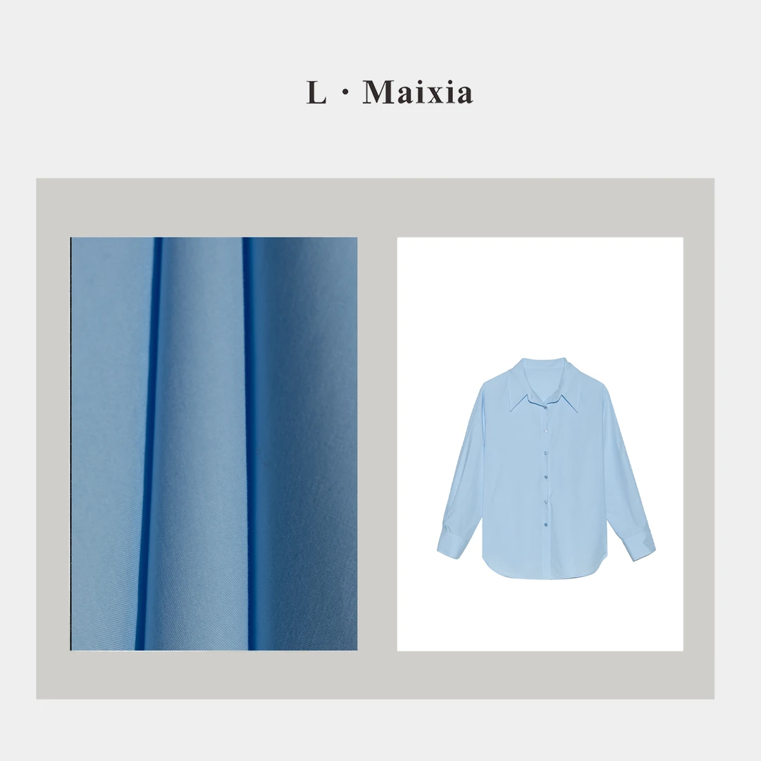 L.MAIXIA/露·玛莉先2025女士新款休闲上衣ZX-25409