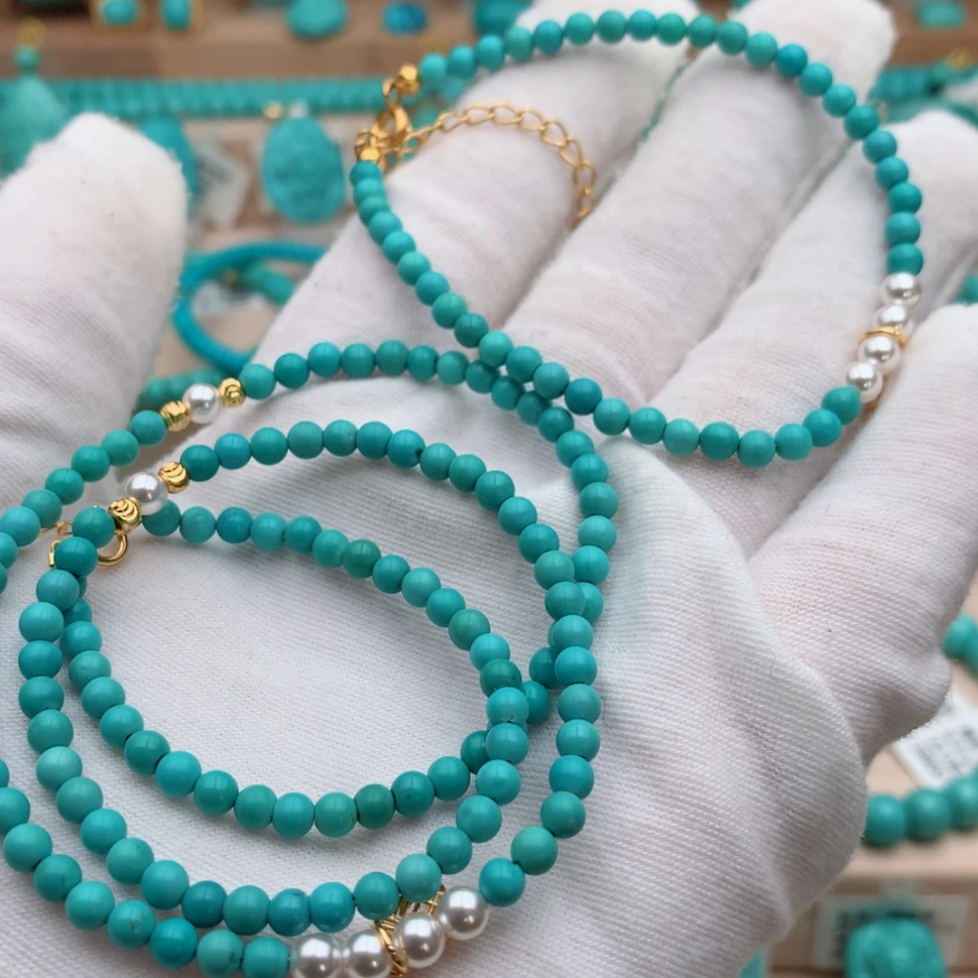 绿松石未镶嵌珠宝奇石