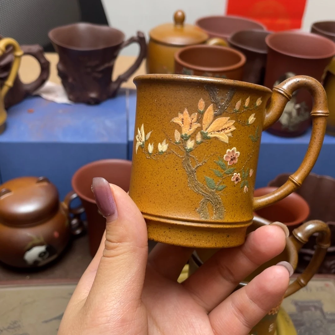 紫砂茶杯紫砂主人杯