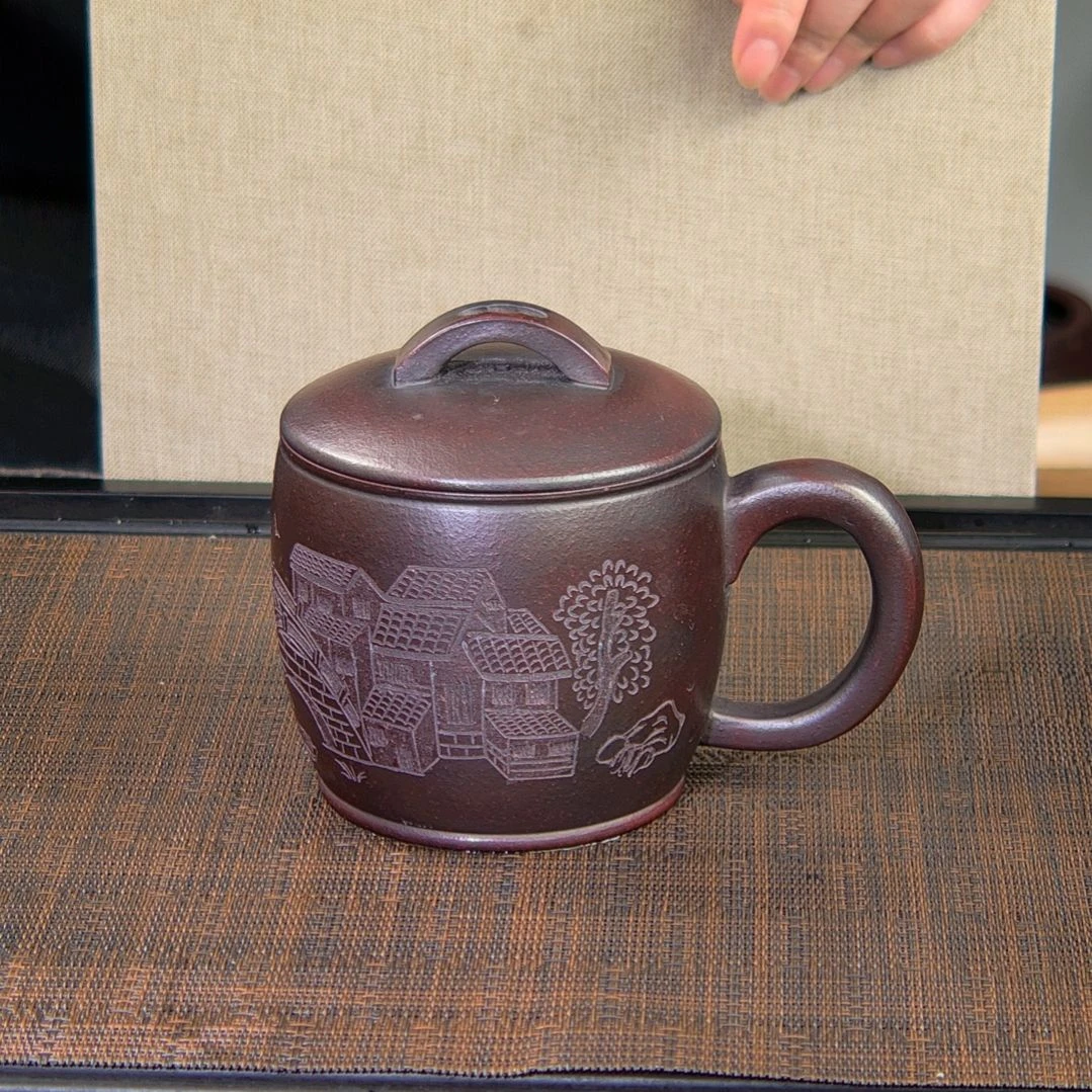 茶杯紫砂高货放漏