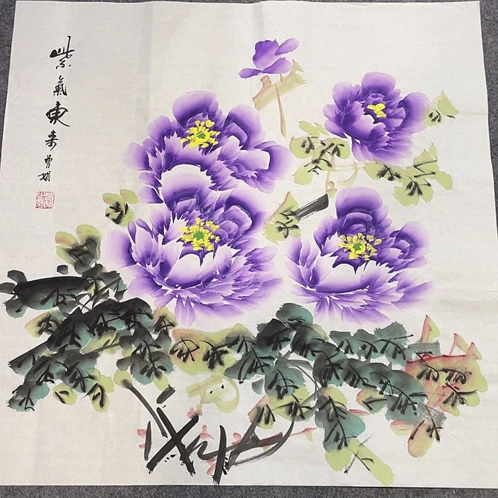 国画今天早上国画作品欣赏