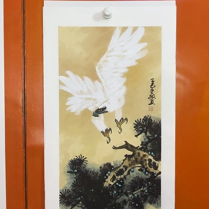 国画张圣敏先生纯手绘作品