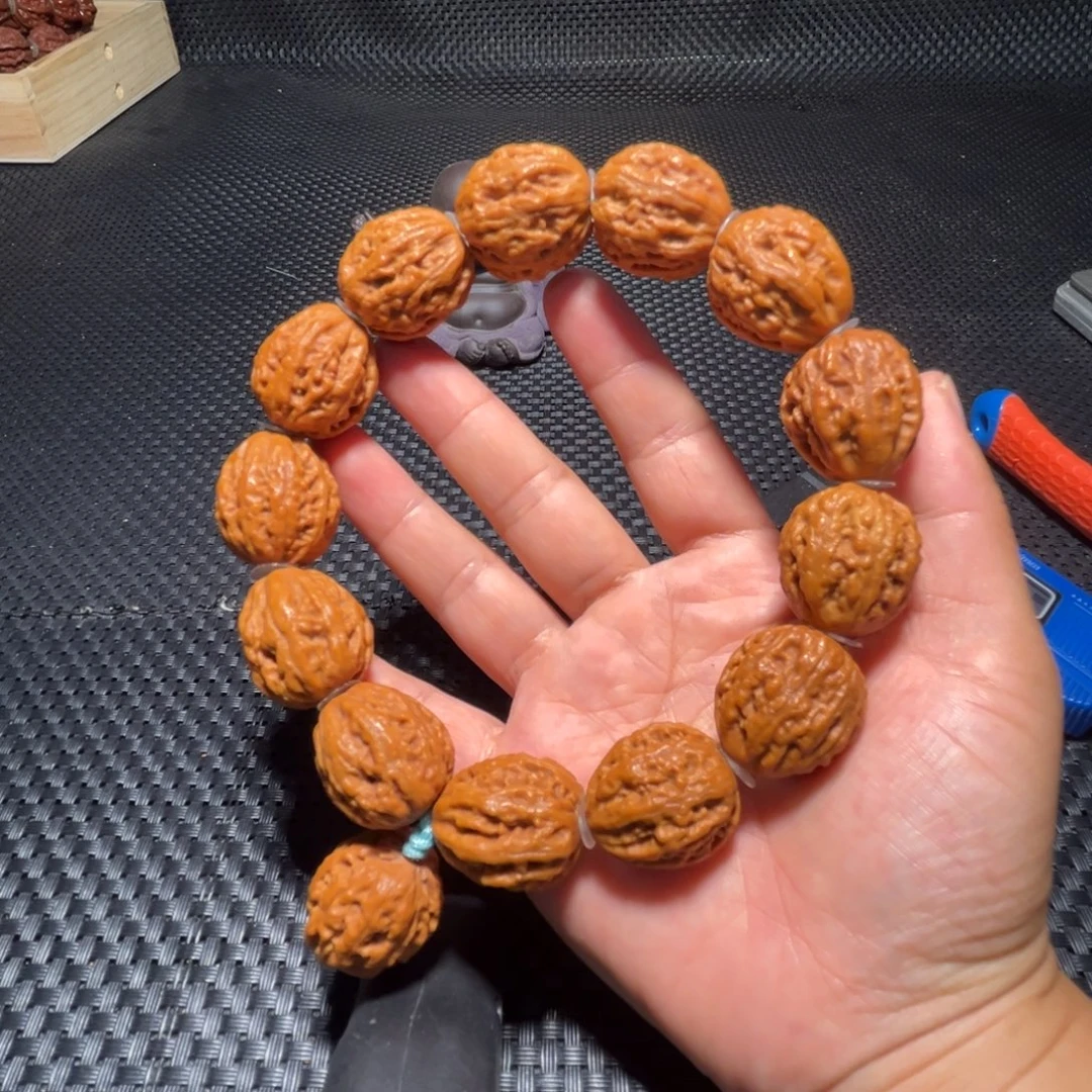 文玩核桃吊坠珊瑚纹白菜21➕