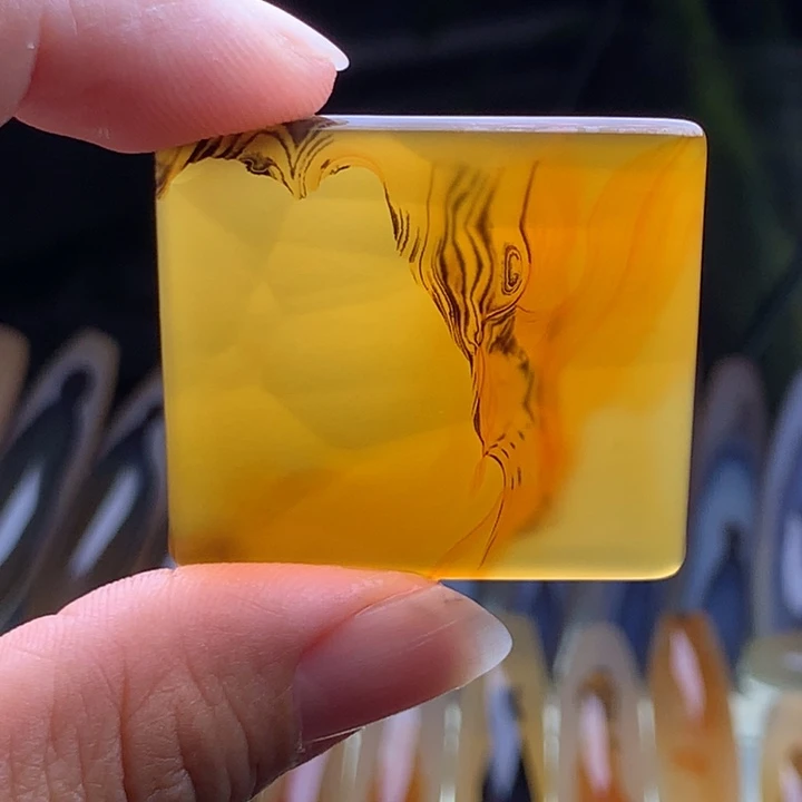 玛瑙/玉髓颈饰未镶嵌121