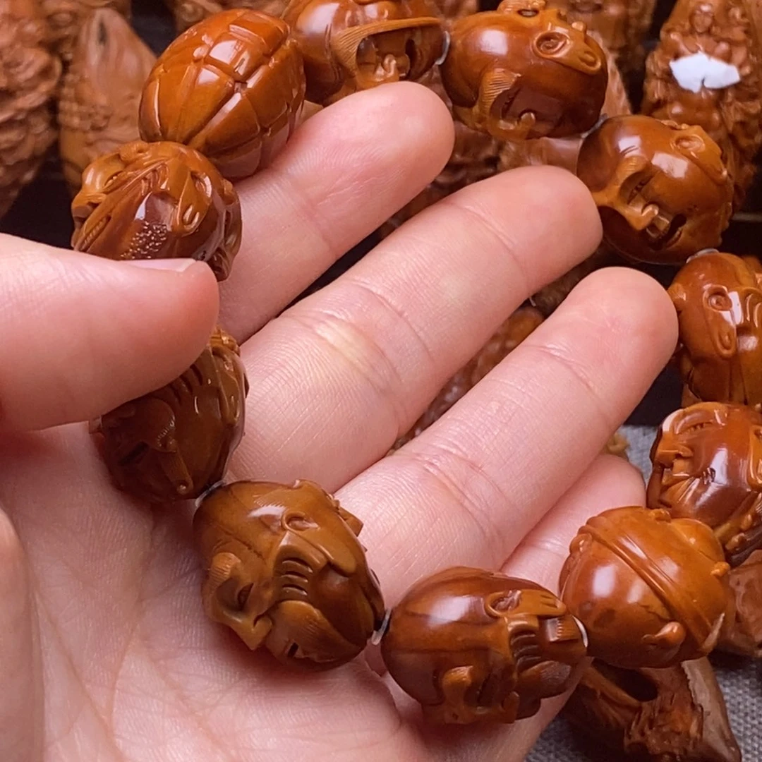 橄榄核手串/手链东核雕