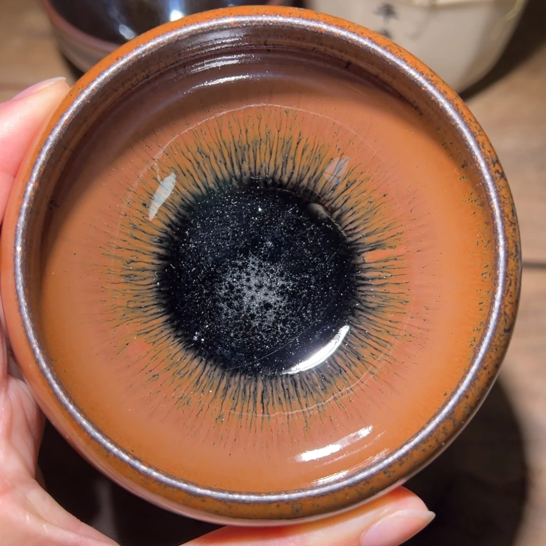 茶盏老表精选柴烧370