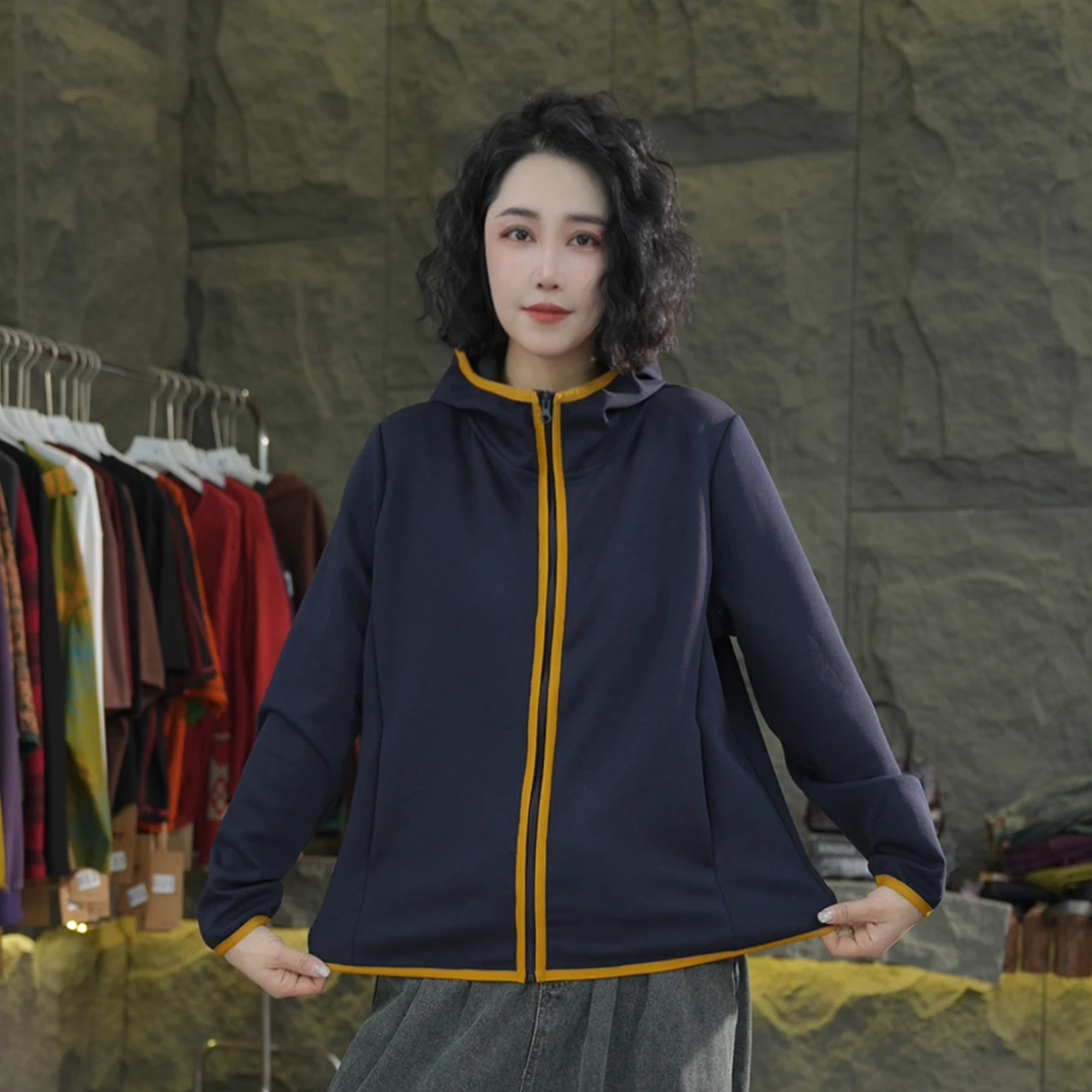 F41 春季新款外套慵懒风外套女休闲长袖大版春秋时尚外套