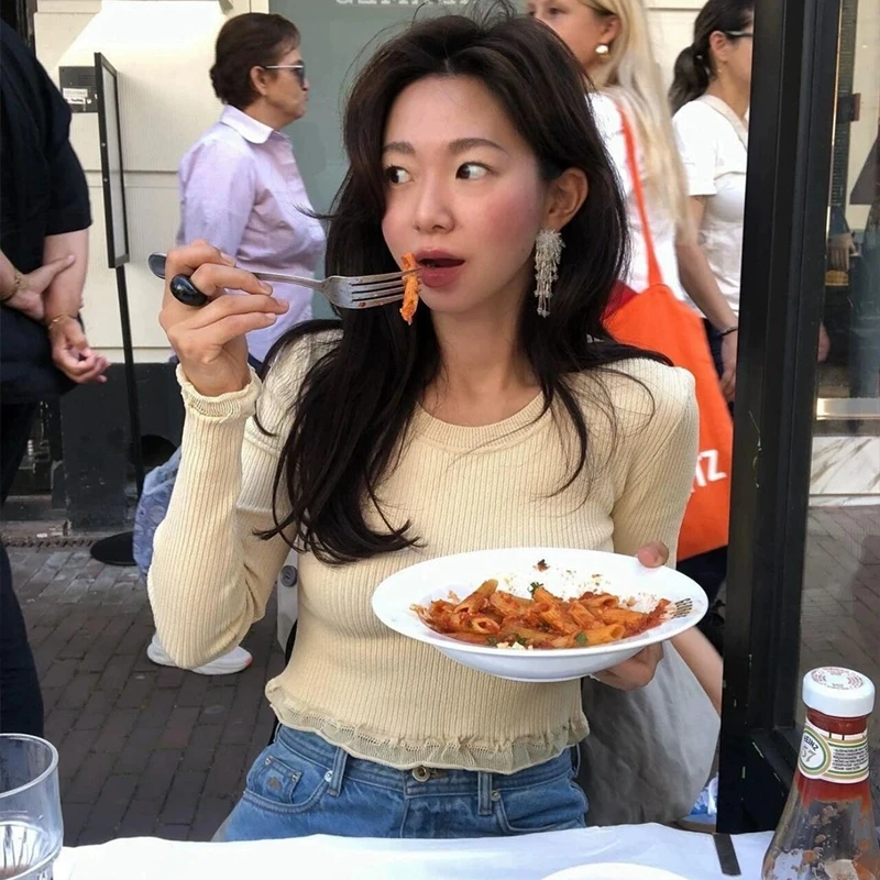 铜合金锆石耳饰 fever博主同款显脸小串珠流苏耳环女韩系耳针耳饰