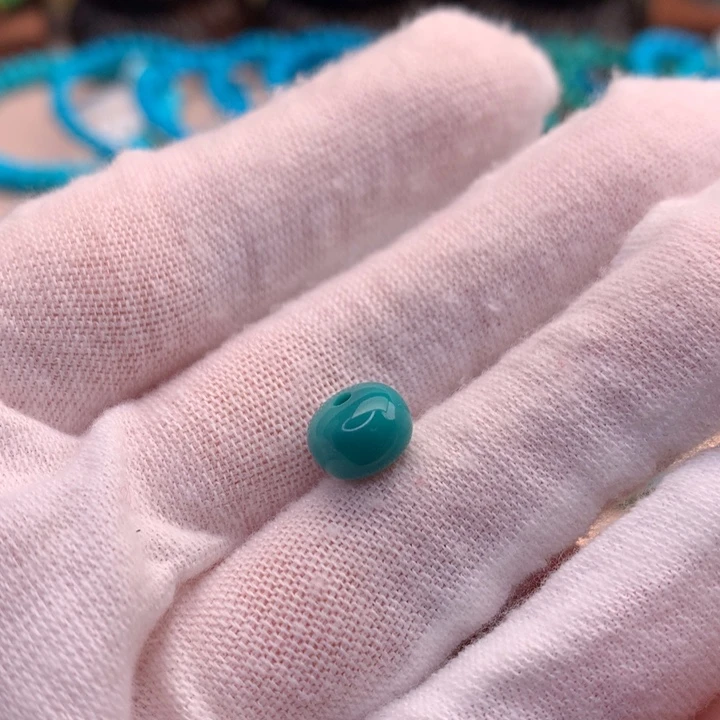 绿松石未镶嵌湖北天然原矿绿松石8.5