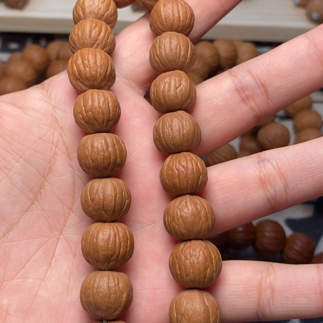 桃核吊坠南瓜手持13