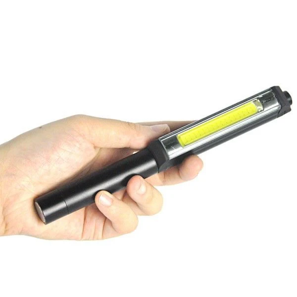 瑕疵两支磁吸合金手电