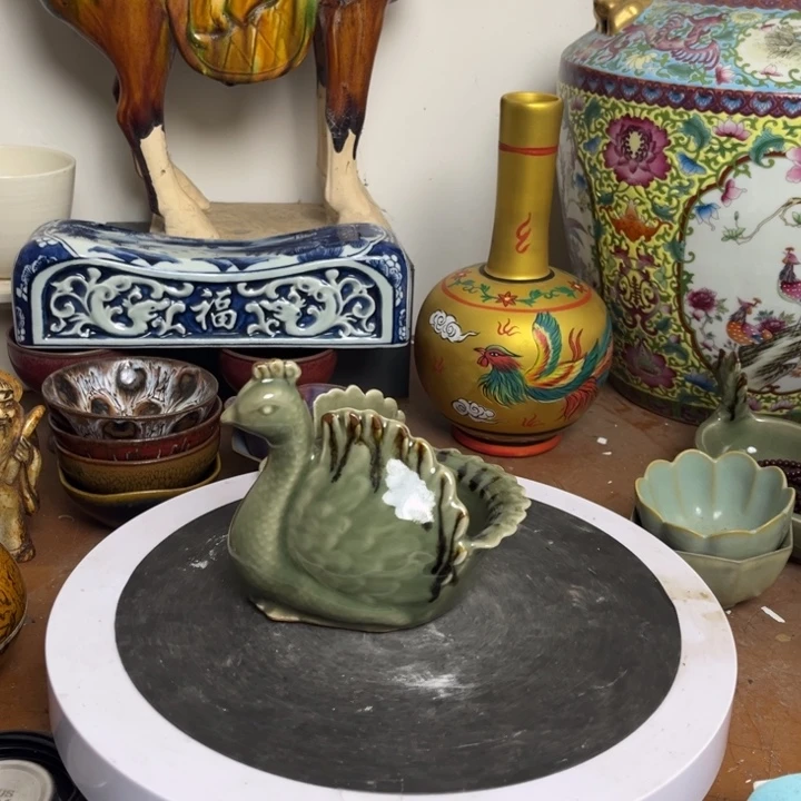 陶摆件瓷器瓷器瓷器