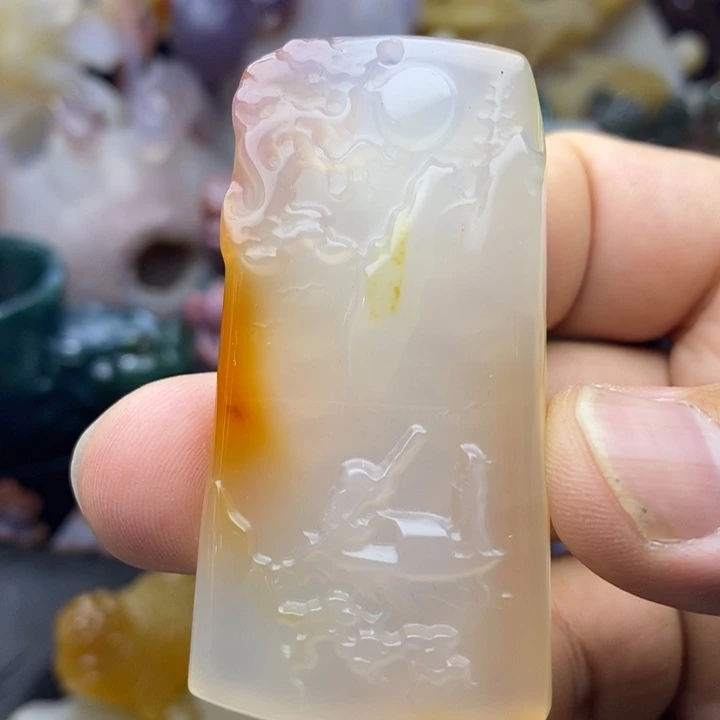 未镶嵌颈饰玛瑙/玉髓