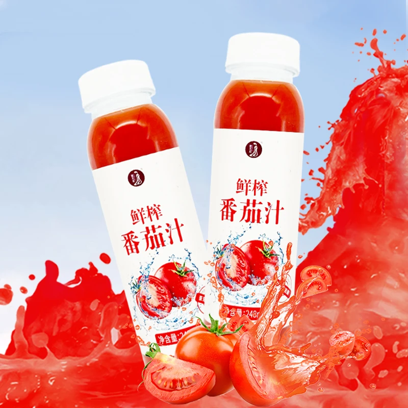 唐不知NFC果汁番茄汁一箱8瓶0脂0添加配料表干净老少皆宜