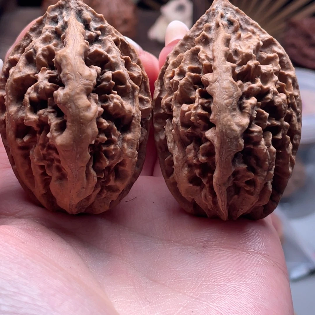 军***军把件文玩核桃楸刀鱼84