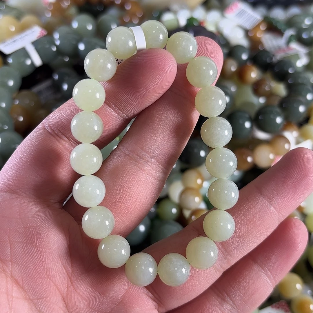 和田玉手链未镶嵌W196