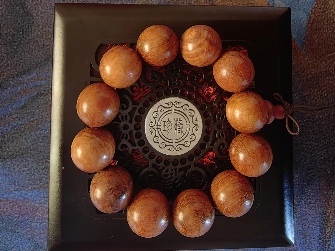 非金属木质手链 新年木质手串